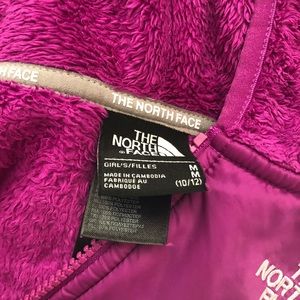 Girls authentic north face